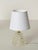 Metal Murano Rostrato Glass and Brass Table Lamps by Barovier, Italy, 1940s, Set of 2 For Sale - Image 7 of 18