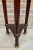 French Style Round Wood Pedestal Table or Plant Stand, 1950s For Sale - Image 6 of 8