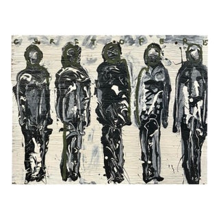 Figurative Abstract Painting by Christopher Shoemaker For Sale