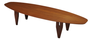 Mid-Century Danish Surfboard Coffee Table, 1960