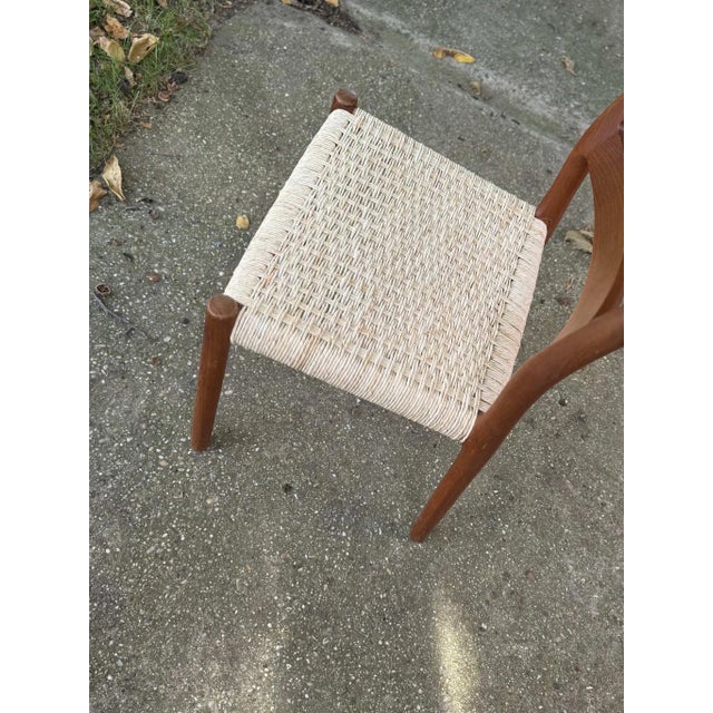 Brown Mid-Century Danish Chairs Model 84 by Niels O. Møller for J.L. Møllers, 1960s, Set of 6 For Sale - Image 8 of 10