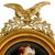French Early 20th Century Miniature Napoleon Portrait on Ceramic in Imperial Eagle Faux-Gilt Frame For Sale - Image 3 of 14