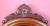 Solid mahogany mirror decorated with plant carving. Practical shelf (for storing keys, etc.) Condition: very good, free of...