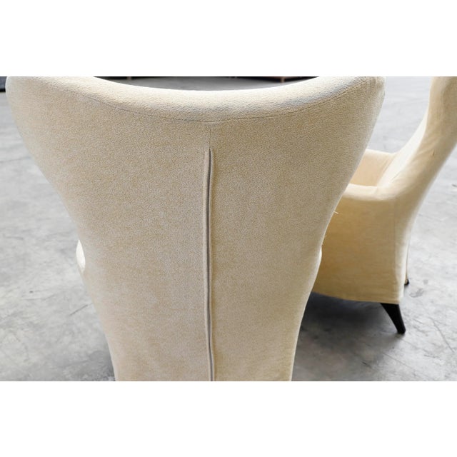 Set of Wing Armchairs by Umberto Asnago for Giorgetti For Sale - Image 3 of 8