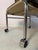Brown Stool in Chrome by Noboru Nakamura for Ikea For Sale - Image 8 of 11