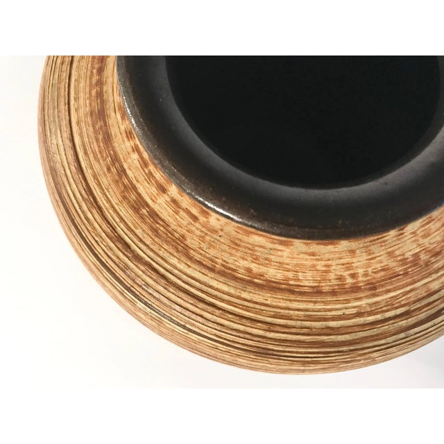 German Ceramic Vase from Höhr Grenzhausen, 1950s For Sale - Image 6 of 8