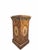 Vintage French Louis XVI Style Parquetry and Ormolu Display Pedestals - Pair For Sale In Chicago - Image 6 of 10