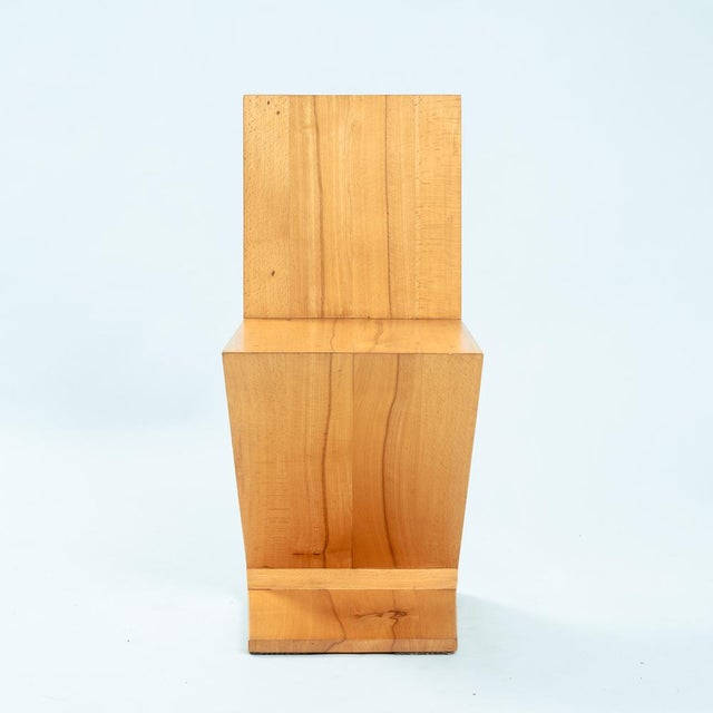 Modernist De Stijl Zig Zag Ashwood Chairs by Gerrit Rietveld, 1930s, Set of 4 For Sale - Image 11 of 18