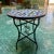 Handcrafted Zellige Moroccan Tile Table For Sale - Image 9 of 9