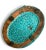 Ceramic 1960s Turquoise Ceramic Planter Vase Jardienier For Sale - Image 7 of 12