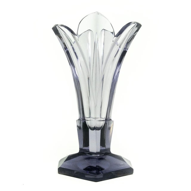 Art Deco Vase from Moser, Czechoslovakia, 1930s For Sale - Image 17 of 18