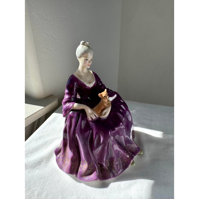 Late 20th Century Royal Doulton Figurine ~ “Charlotte” Hn 2421 For Sale In Dallas - Image 6 of 11