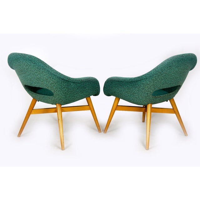 Armchairs by Miroslav Navratil for Tatra Nábytok, 1960s, Set of 2 For Sale - Image 9 of 18