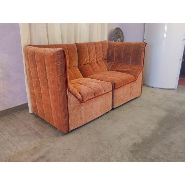 Baia Mode Modular Sofa with Modules by Antonio Citterio and Paolo Nava for B&B, Italy, 1970s For Sale - Image 3 of 18