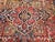 1900 - 1909 Vintage Persian Heriz Rug, Hand-Knotted Wool, Geometric Medallion Pattern, Red & Navy, 9x12 For Sale - Image 5 of 18