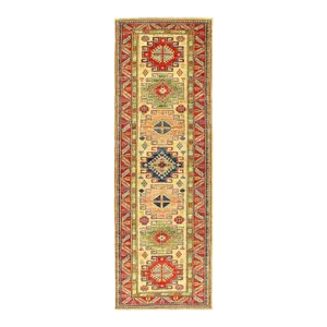 2020s Fine Hand Knotted Kazak Runner