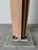 1980's Italian Postmodern Wood & Glass Shade Torchiere Floor Lamp For Sale - Image 4 of 11