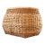 Large Handwoven Sea Grass/Rattan Basket For Sale