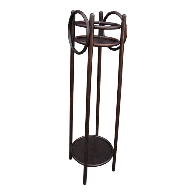 Thonet Bentwood Vienna Secession Style Plant Stand 1900-1909 For Sale