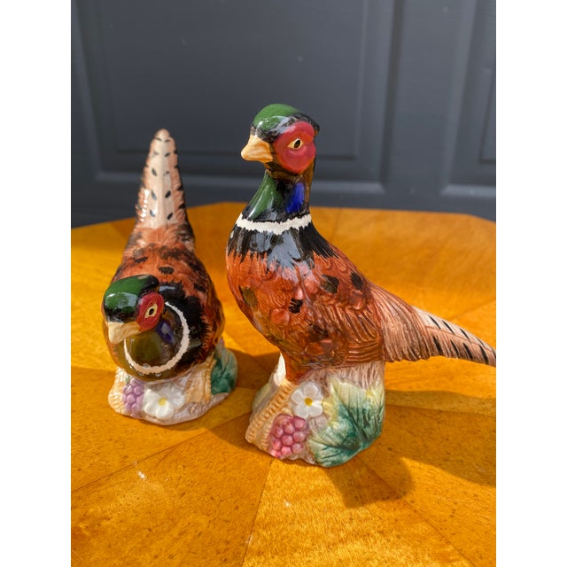 Vintage Fitz and Floyd Pheasant Salt and Pepper Shakers a Pair Chairish