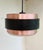 Saturn Pendant Lamp in Copper and Black Metal by Jo Hammerborg for Fog & Mørup, 1960s For Sale - Image 14 of 14