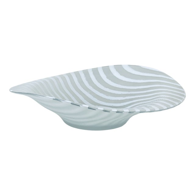 Large Glass Bowl from Peill & Putzler For Sale