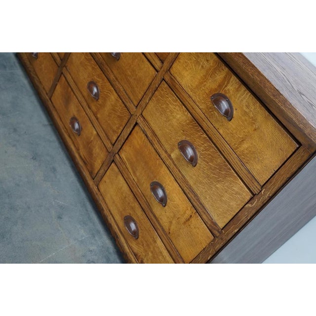 20th Century Dutch Oak Apothecary Cabinet For Sale - Image 15 of 18