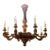 19th Century French Giltwood Chandelier For Sale
