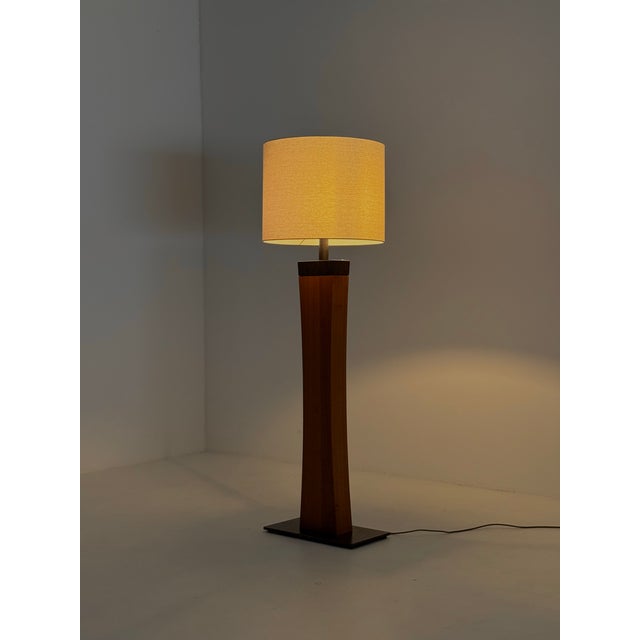 Mid-Century Modern Mid-Century Italian Teak Floor Lamp, 1970s For Sale - Image 3 of 18