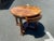 Wood Vintage French Empire Style Round Mahogany Accent Round Table For Sale - Image 7 of 12