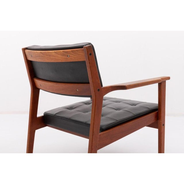 Wood Mid-Century Danish Architectural Armchair, 1960s For Sale - Image 7 of 14