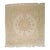 Late 20th Century Zabihi Collection Rare Square Size Silk Persian Qum Rug - 6'4" x 6'6" For Sale