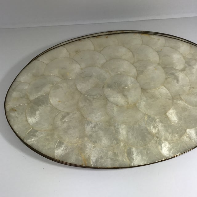 Capiz Shell Placemats Set of 5 Chairish