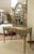 Vintage LaBarge Louis XVI Painted Vanity, Mirror For Sale - Image 9 of 16