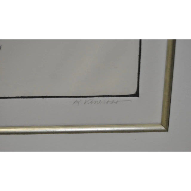 Kate Veneroso "Live Source" Portraiture Monotype For Sale - Image 5 of 8