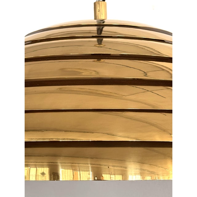 Mid-Century Modern Brass Pendant Light by Vereinigte Werkstätten from Vereinigte Werkstätten Collection, 1960s For Sale - Image 10 of 18