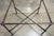 Giovanni Banci for Hermès Hammered Iron & Breccia Rossa Marble Table, Circa 1990 For Sale - Image 17 of 18