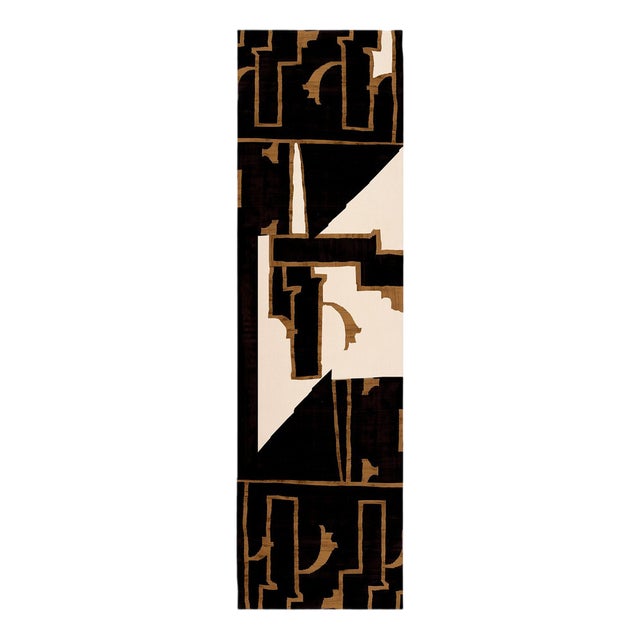 Patchouli Runner Rug by Tapis Studio for Hommés Studio For Sale