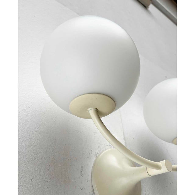 Metal Mid-Century Modern Swiss Space Age Sconce by E.R. Nele for Temde, 1960s For Sale - Image 7 of 15