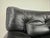 Black Red and Black Leather Armchair attributed to Nicoletti Salotti, 1980 For Sale - Image 8 of 18