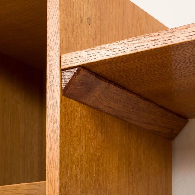 Vintage Oak Desk from Hundevad & Co., Denmark, 1970s For Sale - Image 9 of 12