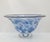 Vintage studio art glass bowl by renowned American glass artist, Donald Carlson (American, California/Oregon). Wide,...