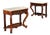 Louis Philippe Mahogany Console Tables, Set of 2 For Sale