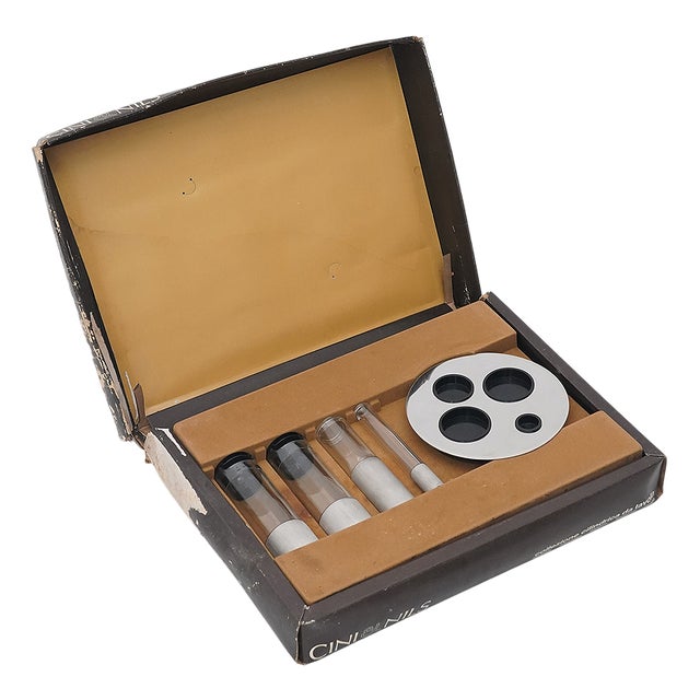 Cylindrical Salt, Pepper, Oil and Vinegar Set by Studio Opi for Cini and Nils, 1970s, Set of 4 For Sale