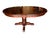 Wood Vintage 1970s Ethan Allen "Old Tavern" Antiqued Pine Round-to-Oval Extension Dining Table With One Leaf. For Sale - Image 7 of 12