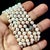 Metal Natural Akoya Pearl Diamond Necklace 49" 18k White Gold 7 mm Certified For Sale - Image 7 of 13