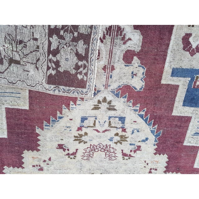 Vintage Central Anatolian 'Taspinar' Wool Turkish Area Rug 4'7" X 8'11" For Sale - Image 12 of 13