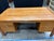 Mid-Century Modern 1970s D-Scan Mid-Century Modern Solid Teak Double Pedestal Executive Desk For Sale - Image 3 of 8