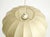 Beige Small Cocoon Pendant Lamp, 1960s For Sale - Image 8 of 14