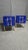 Blue Glass Bedside Tables by Justfurnituress, Set of 2 For Sale - Image 4 of 13
